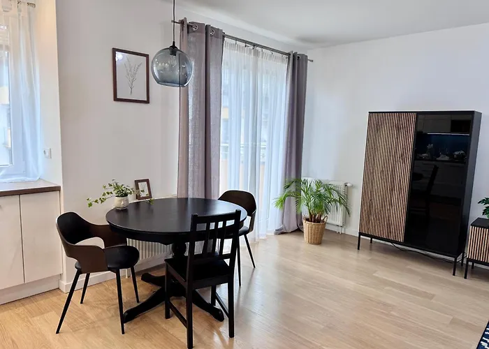 C- Home4U - Apartment With A City View Close To Aquapark, Parking In Secured Area